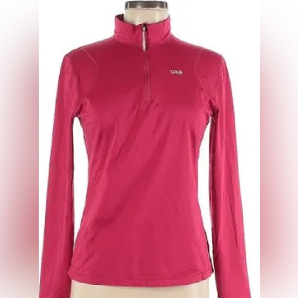 Lole Women’s size small 1/4 zip long sleeve activewear yoga running top